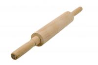 Скалка деревянная буковая профессиональная с крутящимися ручками ТМ Мамсиров