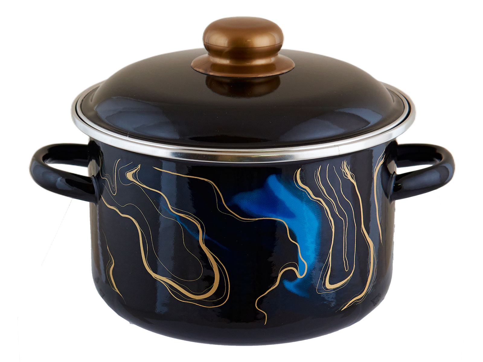 Кастрюля эмалированная Mirage