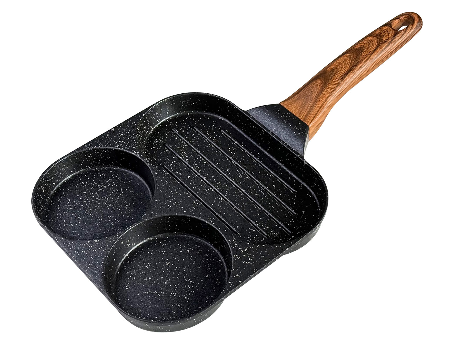 Сковорода антипригарная для завтраков TM Appetite серия Nordic Stone