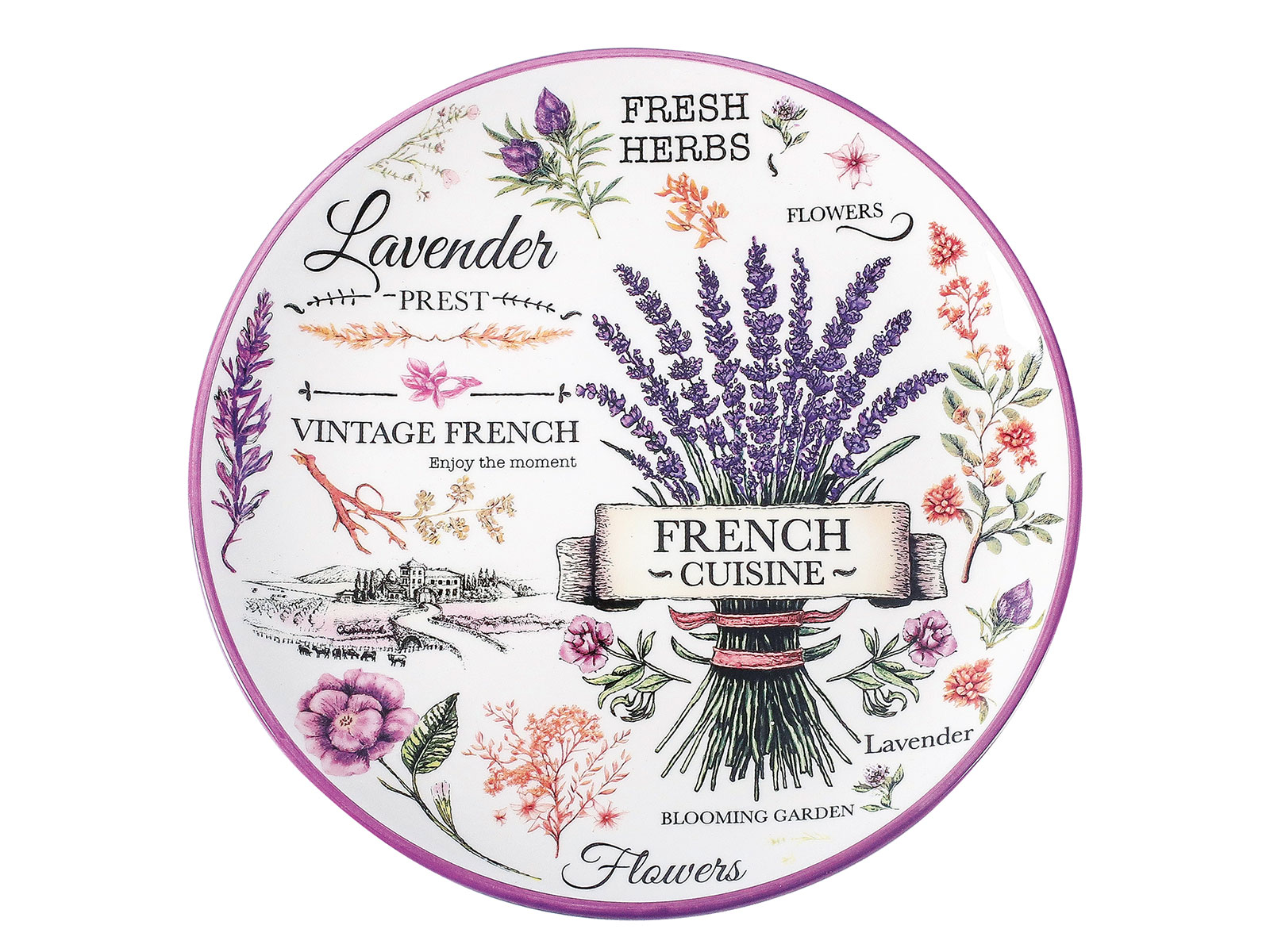 Тарелка керамическая Эдем TM Appetite