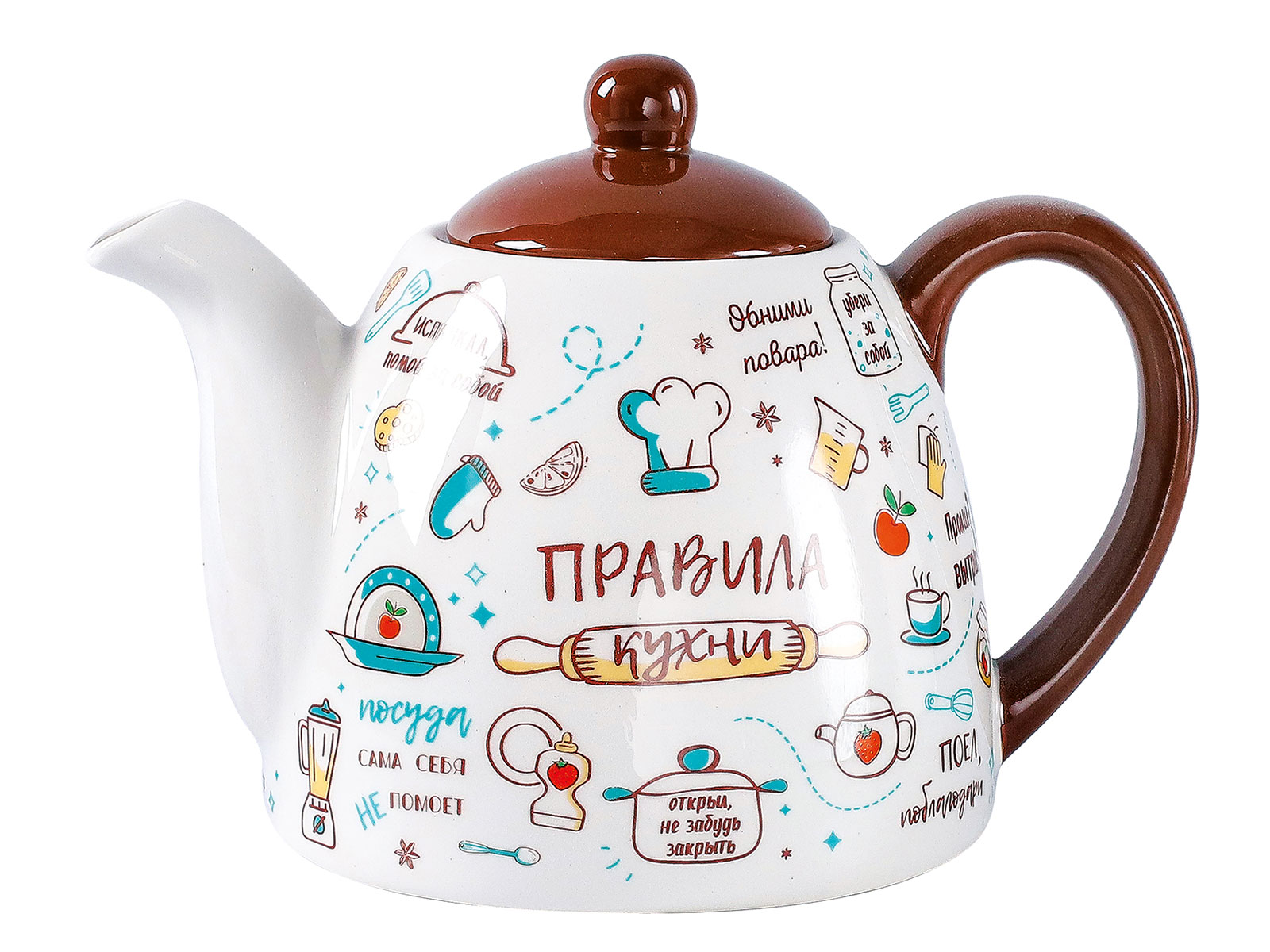 Чайник заварочный керамический Правила кухни TM Appetite
