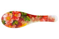 Подставка под ложку стеклянная Цветы вишни ТМ Appetite