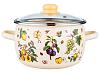 Кастрюля эмалированная Фруктовый сад 